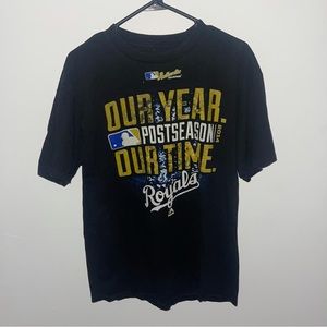 Modern Sports Kansas City Royals Post Season 2014 Majestic T-Shirt Men’s Sz L